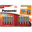Panasonic Pro Power baterija LR6PPG/16B 10+6gb.