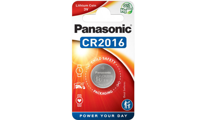 Panasonic батарейка CR2016/1B