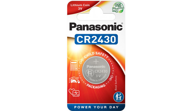 Panasonic батарейка CR2430/1B