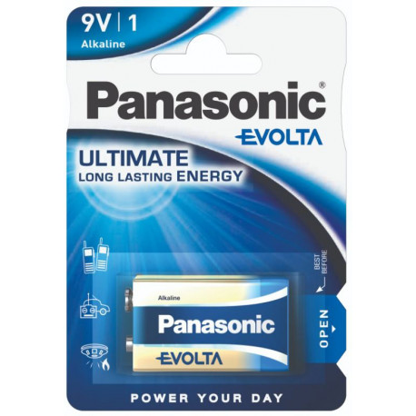 Panasonic Evolta battery 6LR61EGE/1B 9V