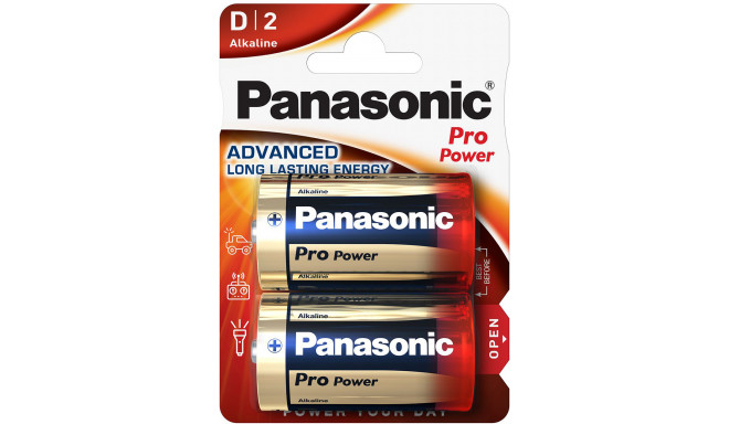Panasonic Pro Power patarei LR20PPG/2B