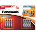 Panasonic Pro Power baterija LR03PPG/16B 10+6gb.