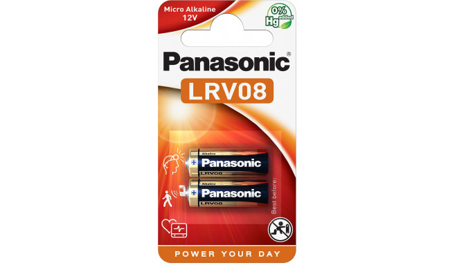 Panasonic baterija LRV08/2B