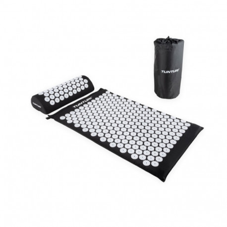 Akupunktuurimatt ja -padi TUNTURI Acupressure Mat And Pillow, Black