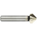 Countersink 90°, ØD=25,0 mm, shank 10 mm, HSS-E5. Bright, uncoated.