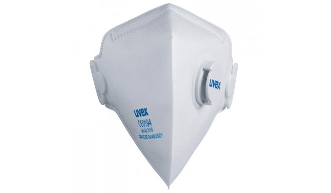 Face mask silv-Air classic 3110 FFP1, folding mask with valve, white, 3 pcs retail pack