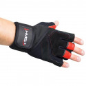 Black / Red HMS RST01 rS gym gloves