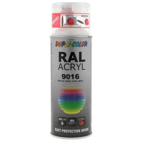 RAL9016 läikiv Traffic valge 400ml
