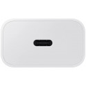 Samsung EP-T2510XWEGEU 25W reisilaadija USB-C + USB-C kaabel 1M valge