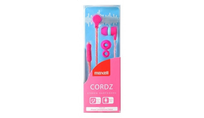 MAXELL CORDZ EARPHONES PINK 303782.00.CN