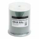 TRAXDATA CD-R 700MB 52X PRO WHITE INKJET PRINT. FULL CAKE*100 901CK10IWPPRO