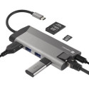 Multi Port Fowler Plus USB-C PD, 3x USB 3.0