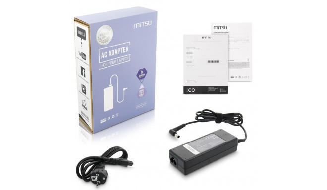 notebook laadija mitsu 19.5v 4.7a (6.5x4.4 pin) - Sony 90W