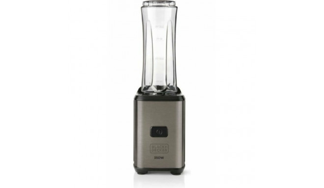 Cup Blender Black & Decker BXJBA350E Steel 350 W 600 ml