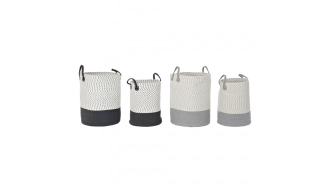 Basket set DKD Home Decor 40 x 40 x 52 cm (2 Units)