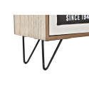 Multi-Purpose Organiser DKD Home Decor Kitchen 30 x 10 x 29 cm Crystal Metal MDF Wood Shabby Chic