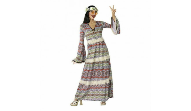 Costume for Adults Hippie Multicolour (1 Unit) - XL