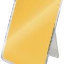 Klaastahvel lauale Leitz Cosy, A4, kollane, toega, kaasas marker