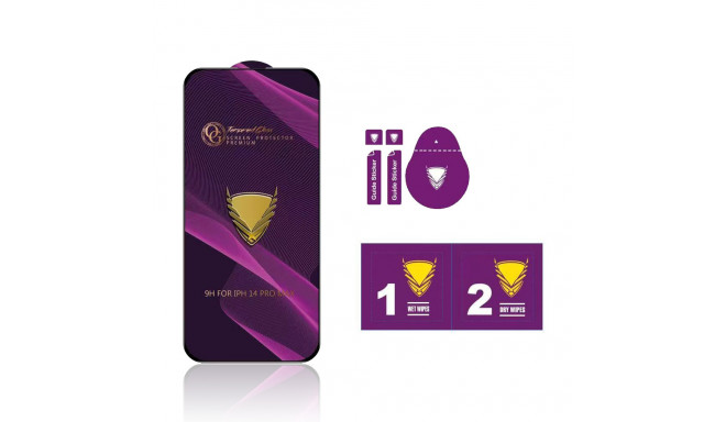 Tempered Glass OG Premium for iPhone 13 Mini 5,4" black frame