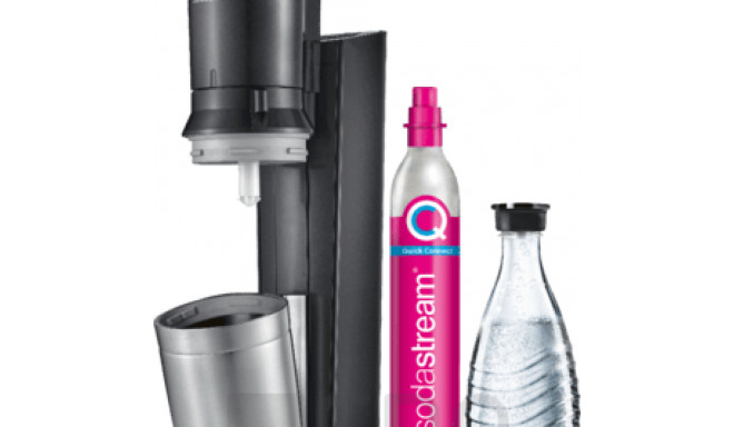 Sodastream Crystal 3.0 inkl. 1x Co2-Zylinder/1x Glaskaraffe