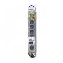Surge protector Quick Switch 6 sockets 3m gray