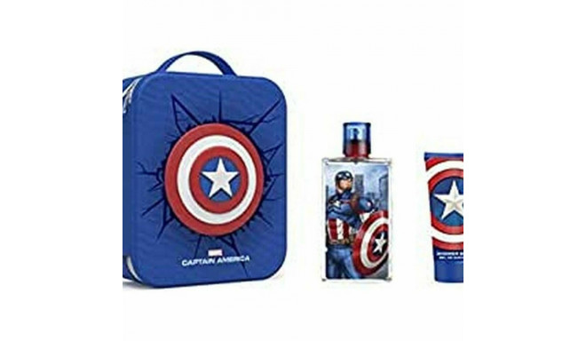 Child's Perfume Set Capitán América AVENGERS EDT Captain America 2 Pieces 3 Pieces
