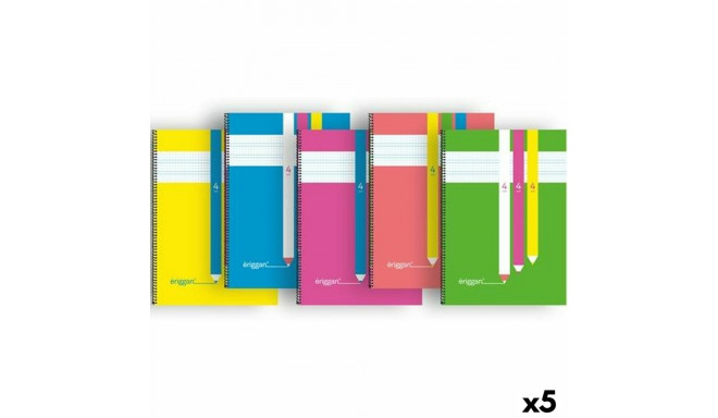 Märkmik Eriggan Din A4 80 Lehed (5 Ühikut)