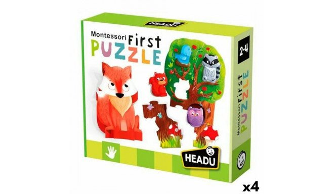 Puzzle HEADU Montessori Forest (4 Units)