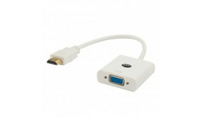 HDMI-VGA Adapter Savio CL-27B Valge