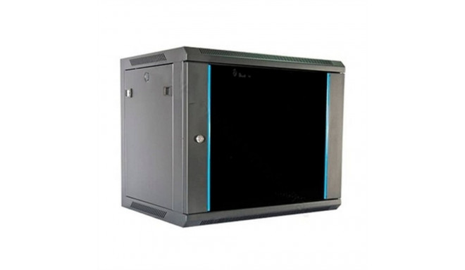 Seinakinnitusega Serverikapp 2LAN 9U Must