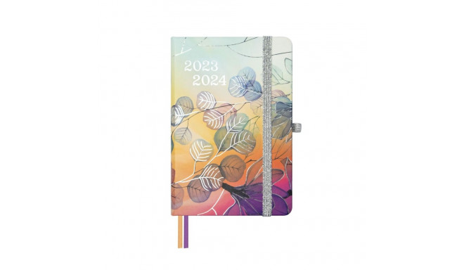 Päevik Finocam Mínimal Pretty 2023-2024 Mitmevärviline 10 x 15 cm