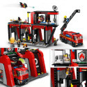"LEGO City Feuerwehrstation mit Drehleiterfahrzeug 60414"