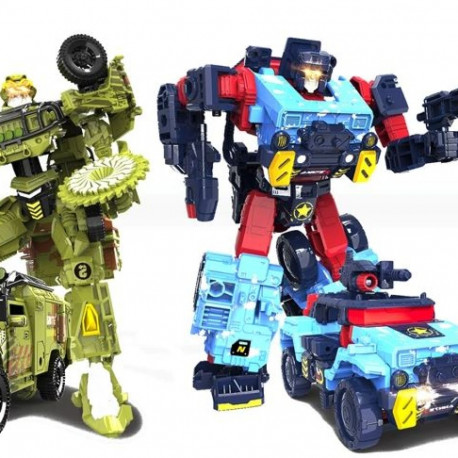 Transformeeruv auto-robot