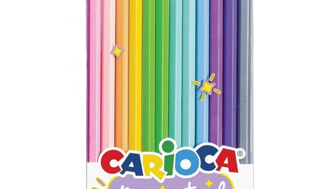 CARIOCA Värvipliiatsid 12 tk pastel