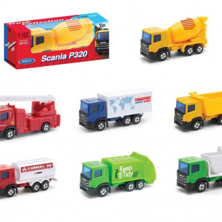 Welly Scania mudelid veoautod ja töömasinad