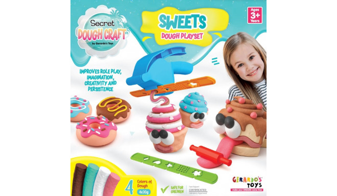 Gerardo's Toys voolimiskomplekt Dough Craft 8 osa