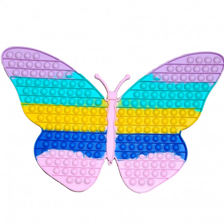 Pop it! Plõksuv mullimäng Liblikas 48cm