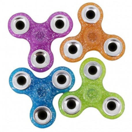 Näpuspinner sädelev, hõbedane