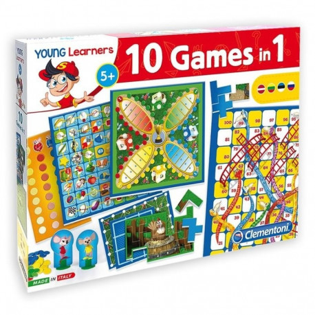 Clementoni lauamäng 10in1