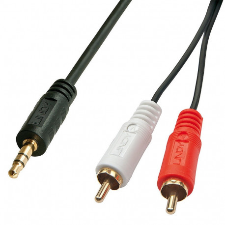 Audiokaabel LINDY 35687 Must 20 m