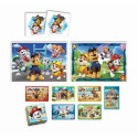 4 Pužļu Komplekts The Paw Patrol Clementoni Edukit