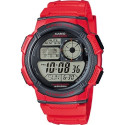 Men's Watch Casio WORLD TIME ILLUMINATOR Red (Ø 43 mm) Men's Watch Casio WORLD TIME ILLUMINATOR Red (Ø 43 mm)