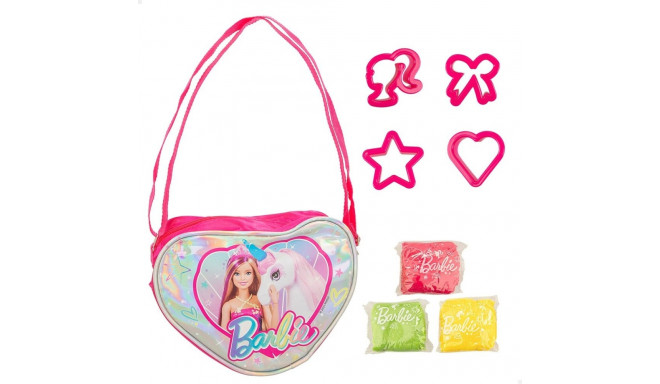 Creative Modelling Clay Game Barbie Fashion Bag 8 Pieces 300 g