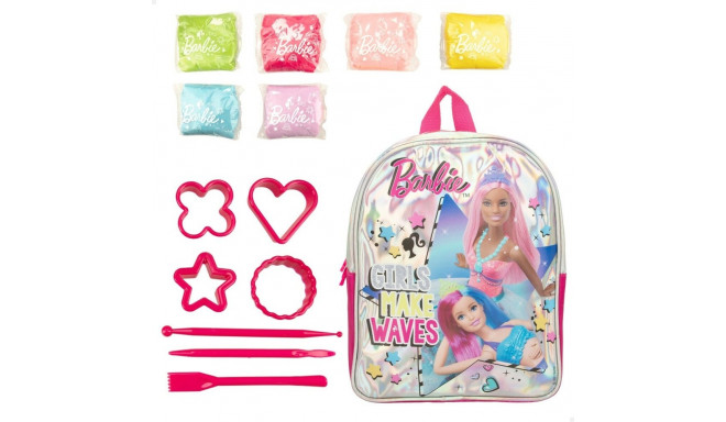 Loov plastiliinist voolimismäng Barbie Fashion Seljakott 14 Osad 600 g