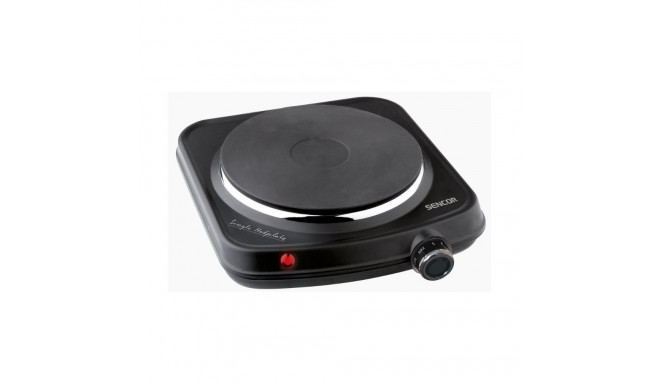 Single cooking plate Sencor, black