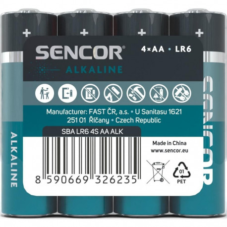 AA battery 4 pcs ALK SENCOR