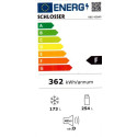 Schlosser külmkapp Side-by-side RBS450WP