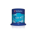 VERBATIM CD-R 700MB 52X EXTRA PROT. CAKE*100 43411