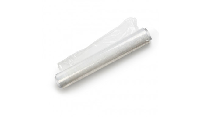 STRETCH WRAP FILM 23my/500mm, black, 3kg (Foil 2,5kg, sleeve 500gr)