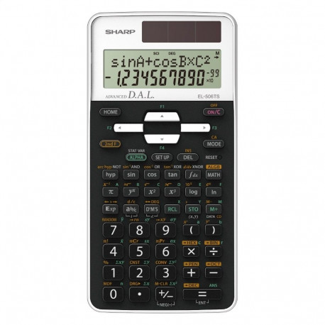 SHARP CALCULATOR SCIENTIFIC 470 FUNCTIONS BOX EL506TSWH